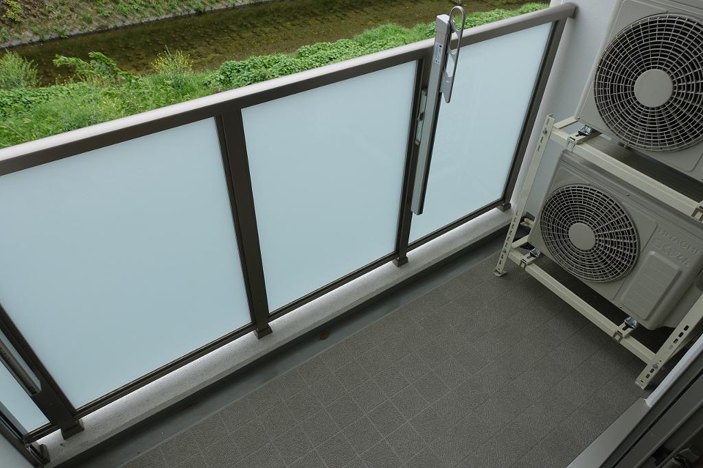 拡大写真:池田市豊島北2丁目 2階203のベランダ