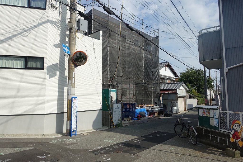 拡大写真:豊中市螢池北町1丁目 1階103の建築中