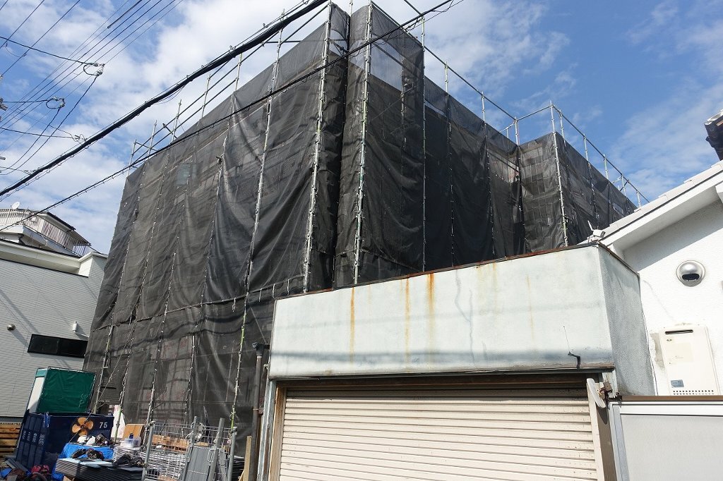 拡大写真:豊中市螢池北町1丁目 1階103の建築中