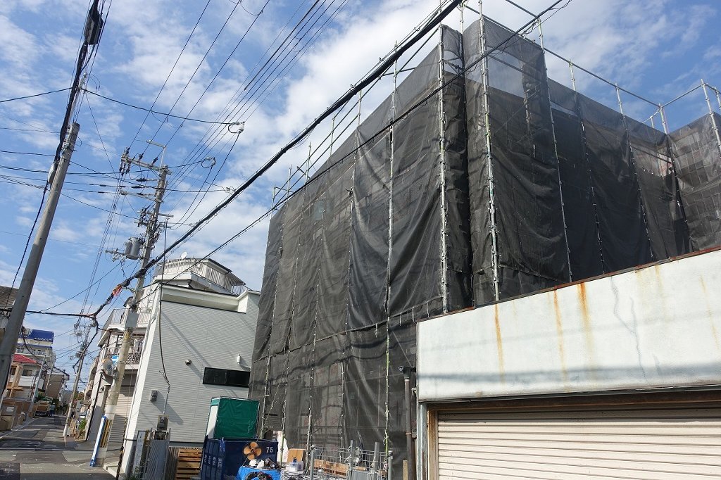拡大写真:豊中市螢池北町1丁目 1階103の建築中