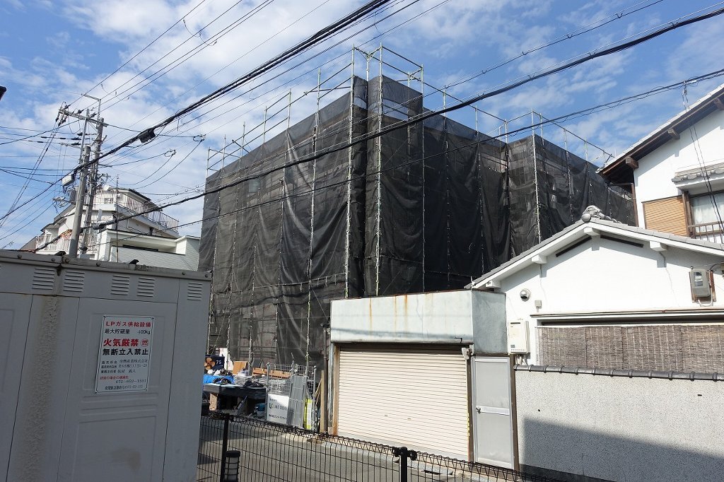 拡大写真:豊中市螢池北町1丁目 1階103の建築中