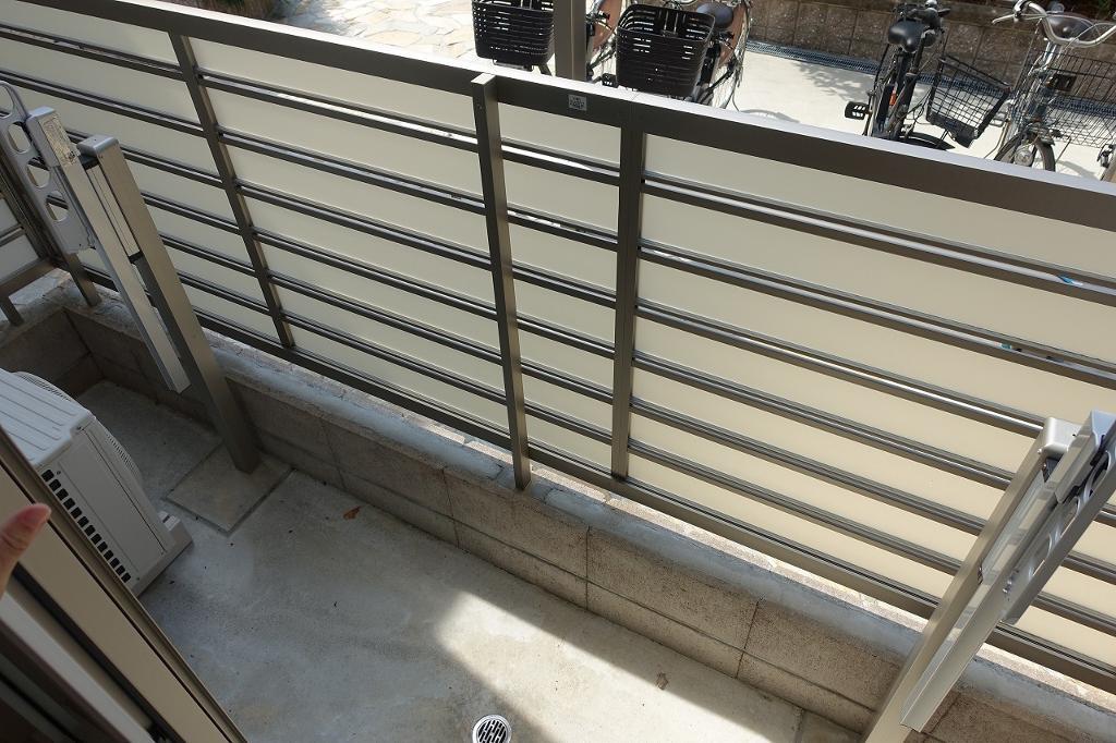 拡大写真:豊中市柴原町3丁目 103のベランダ
