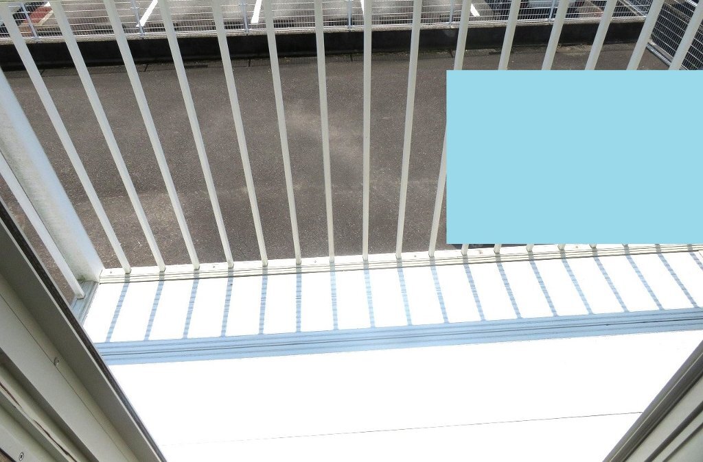 拡大写真:マリーナ大貫 201のバルコニー