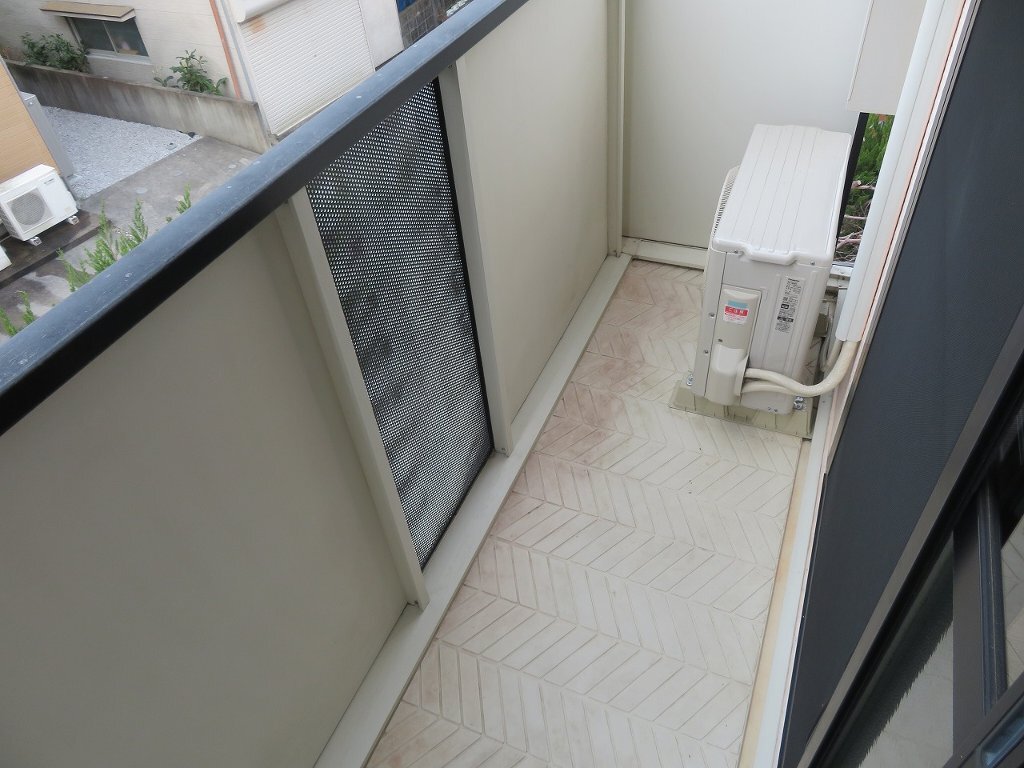 拡大写真:セジュールHIRO 201のバルコニー
