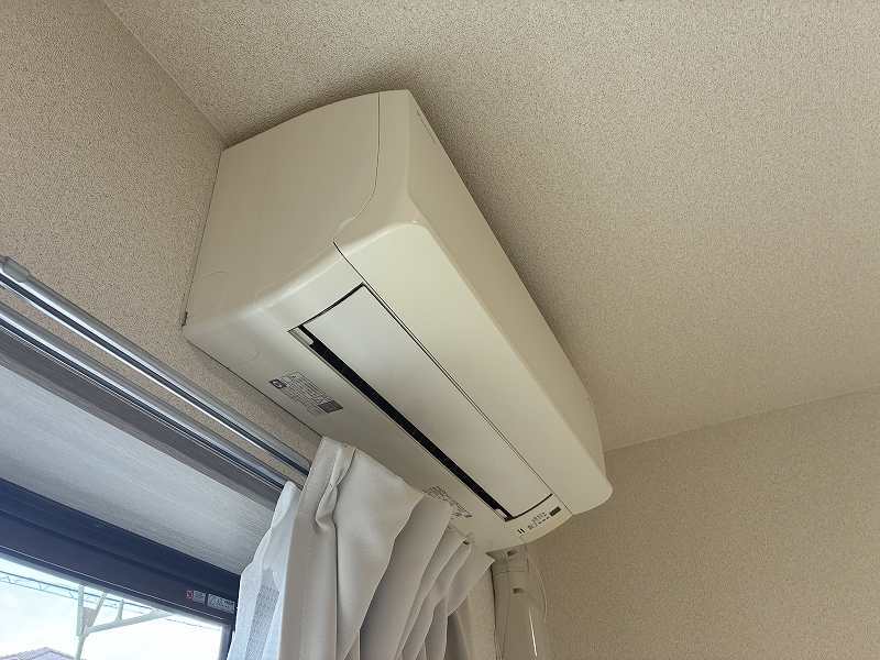 拡大写真：リヴィエールゴン 2階205のエアコン