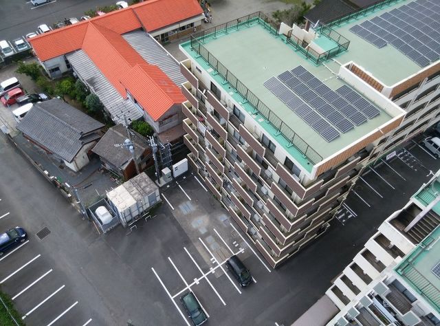 拡大写真:チャオ天志館 4階408の外観写真(昼)