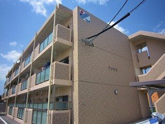 拡大写真：アクロス 2階201の外観写真（昼）