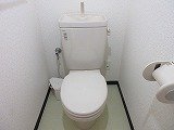 拡大写真:こすもす館 2階202のトイレ