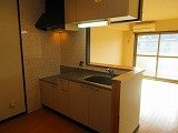拡大写真:こすもす館 2階202のキッチン