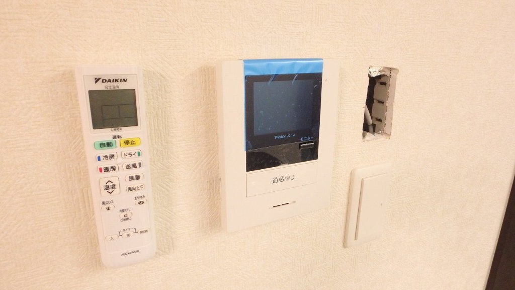 拡大写真:コモードⅡ 1階106のセキュリティ
