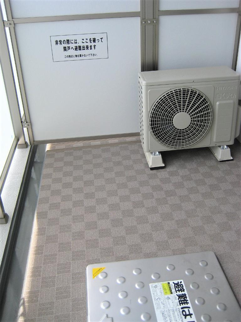 拡大写真:パルティール並木 4階402のベランダ