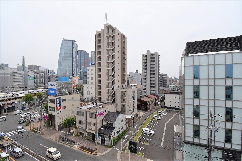 拡大写真:ロータス亀島 8階801の眺望
