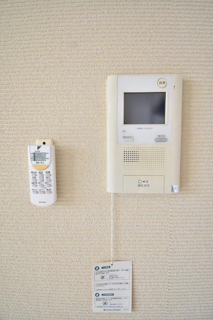 拡大写真:ロータス亀島 8階801のセキュリティ