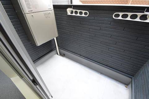 拡大写真:パレッタ小本WEST 1階102のベランダ