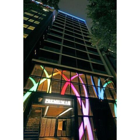 拡大写真:プレミアム大須 10階1002の外観写真(夜)