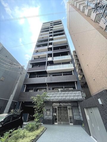 写真：プレサンス大須観音ディオの外観