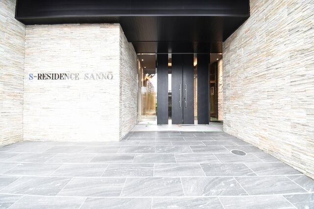 拡大写真:S-RESIDENCE山王 4階401の外観写真(昼)