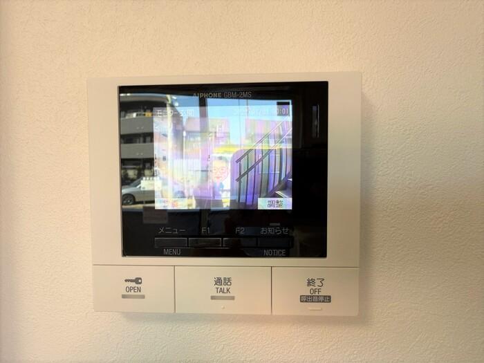 拡大写真:セレスティア長良 イースト 1階101のセキュリティ