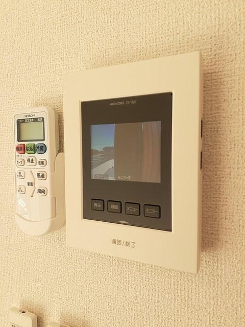 拡大写真:リデアル東中津A 1階103のセキュリティ