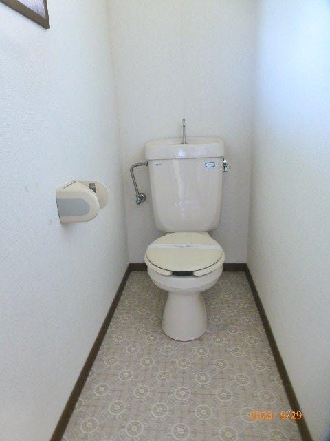 拡大写真：コーポグレイシャス 2階203のトイレ