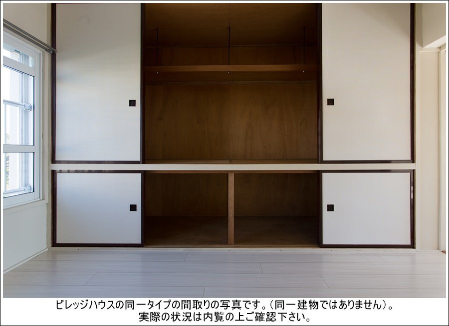 拡大写真：ビレッジハウス川沿 5階1-505の収納