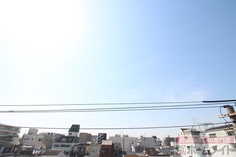拡大写真：パラディ梅南 1階101の眺望