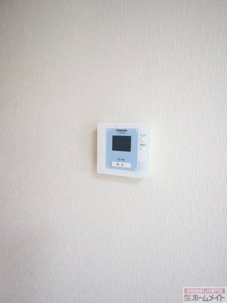 拡大写真：ウイングス21 6階6Aのカメラ付インターホン