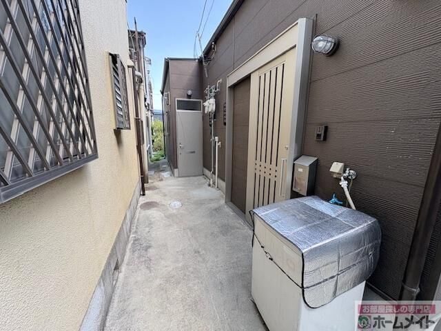 拡大写真:ハイツ玉出中 1階101の外観写真(昼)