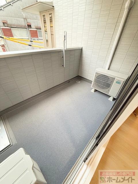 拡大写真:Maison Espoir Ⅳ 2階201のベランダ