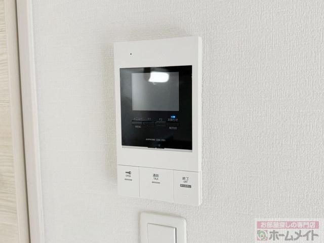 拡大写真:AIA難波南 1階104のカメラ付インターホン