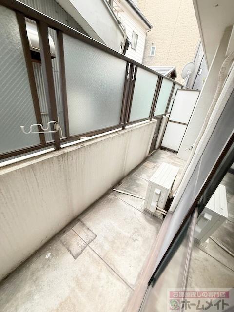 拡大写真：パレス丸山 1階101のベランダ
