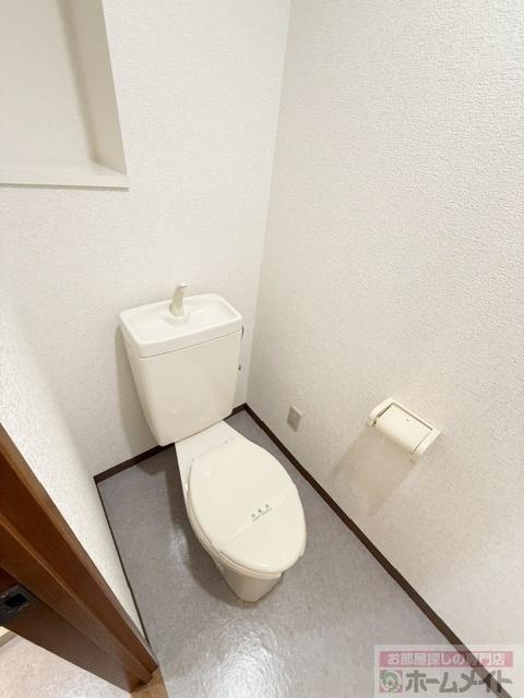 拡大写真：ツインクルヒロ 2階202のトイレ
