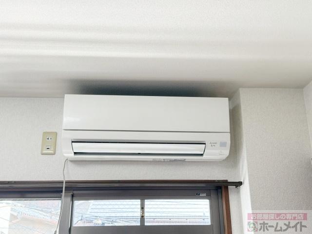 拡大写真：ツインクルヒロ 2階202のエアコン