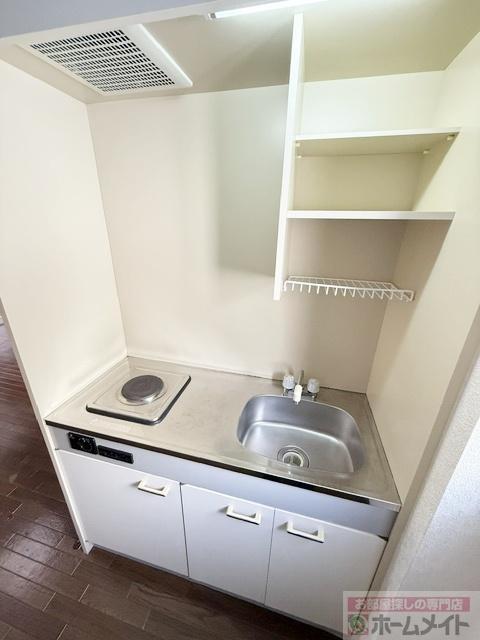 拡大写真：ツインクルヒロ 2階202のキッチン