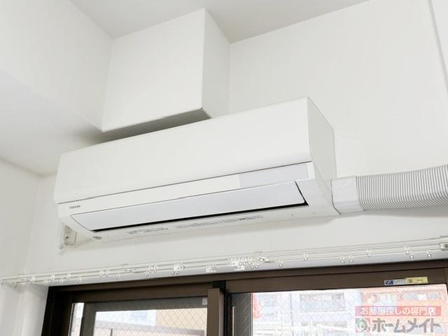 拡大写真:Luxe難波南 12階1206のエアコン