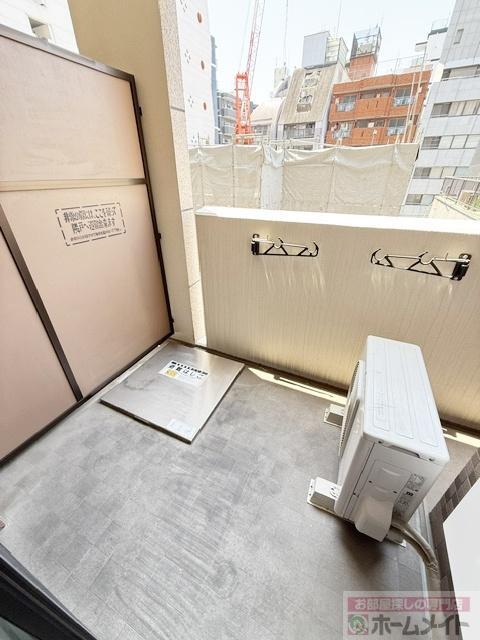 拡大写真:Luxe難波南 12階1206のベランダ