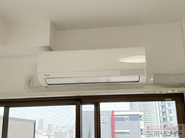 拡大写真：Luxe難波南 13階1319のエアコン