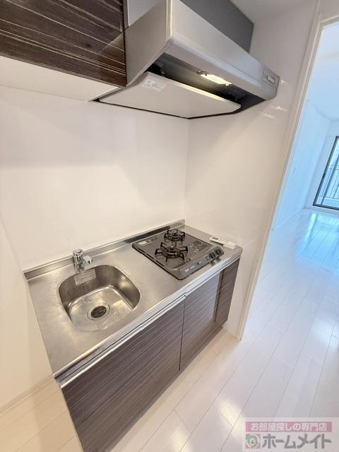 拡大写真：Luxe難波南 13階1319のキッチン