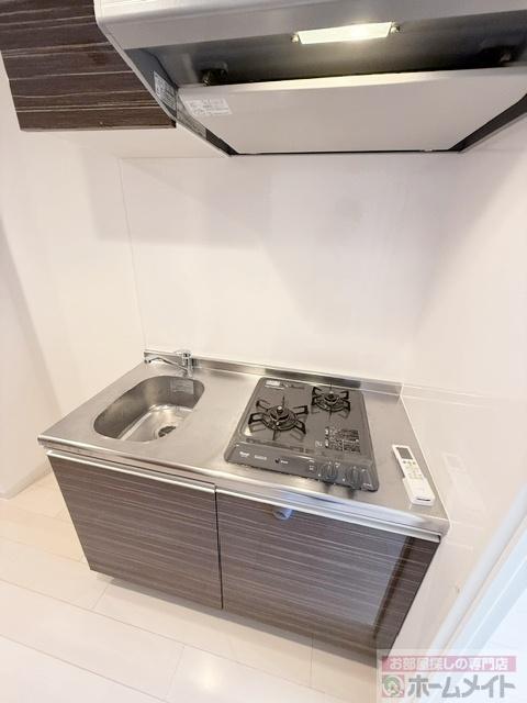 拡大写真：Luxe難波南 13階1319のキッチン