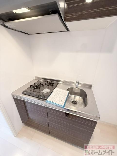 拡大写真:Luxe難波南 2階202のキッチン