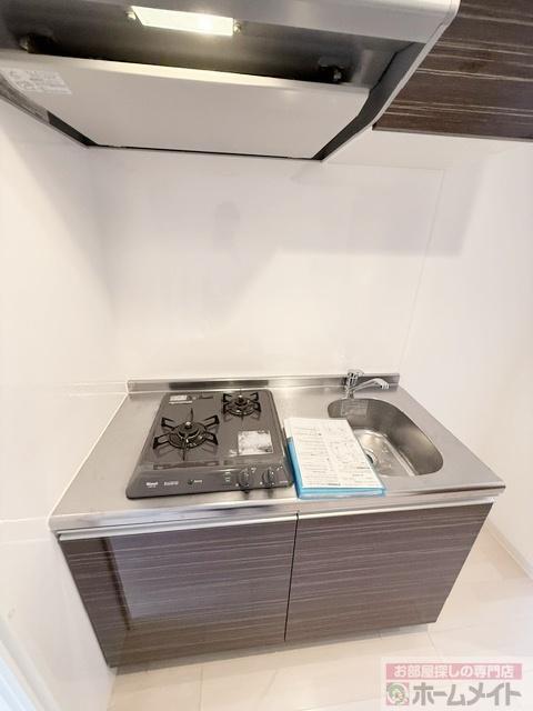 拡大写真:Luxe難波南 2階202のキッチン