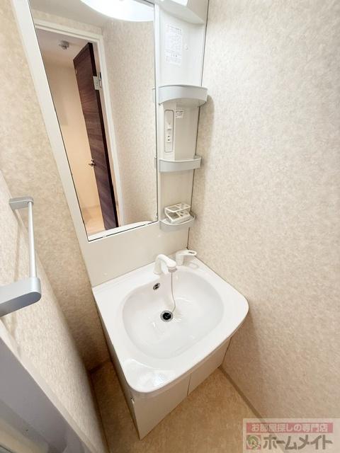 拡大写真:Luxe難波南 3階314の洗髪洗面化粧台