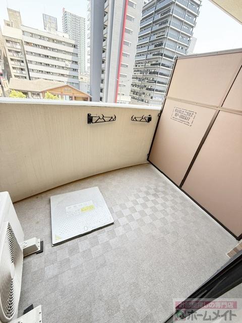 拡大写真:Luxe難波南 4階413のベランダ