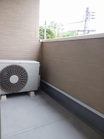 拡大写真:グラース 2階202のベランダ