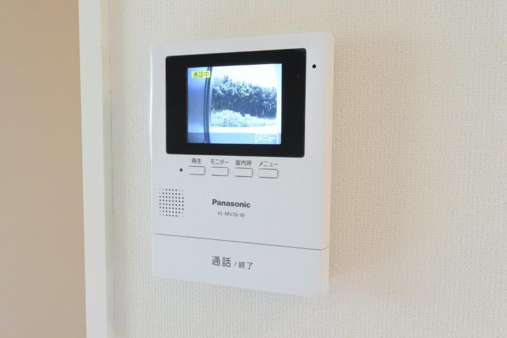 拡大写真:ヴァンヴェール 2階206のカメラ付インターホン