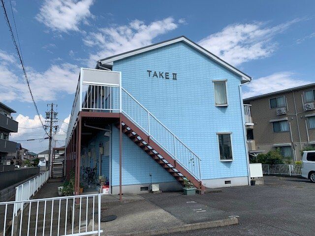 拡大写真:TAKEⅡ 2階201の外観写真(昼)