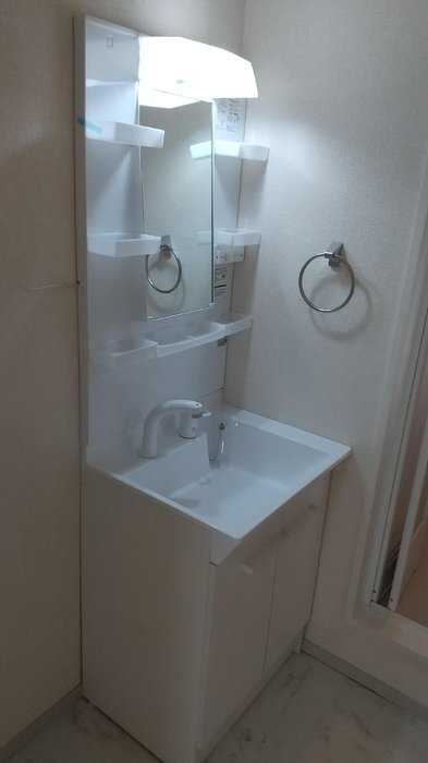 拡大写真:コーポエルノリタケA 1階101の洗面