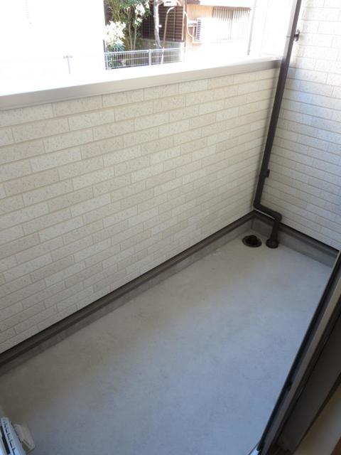 拡大写真:徳島市北田宮2丁目 1階102のベランダ