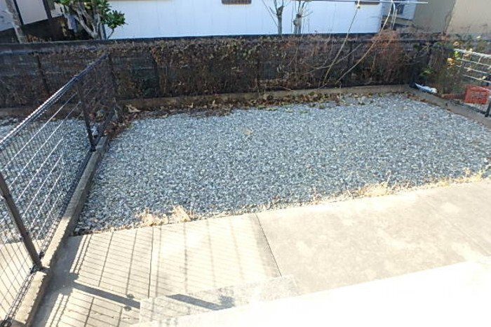 拡大写真:徳島市八万町内浜 1階103の庭