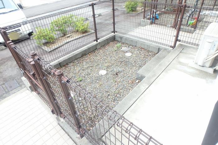 拡大写真:徳島市八万町上福万 1階102の庭